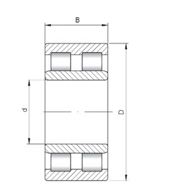 Bearing NNU 6064 MC3